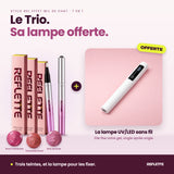 CARRE·24·Le Trio avec sa lampe UV/LED offerte