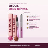 CARRE·5·Le Duo : deux stylos, deux teintes